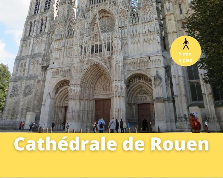 Amboise//Cosy-Centreville Rouen//Netfilx-Wifi//6Pers Kültér fotó