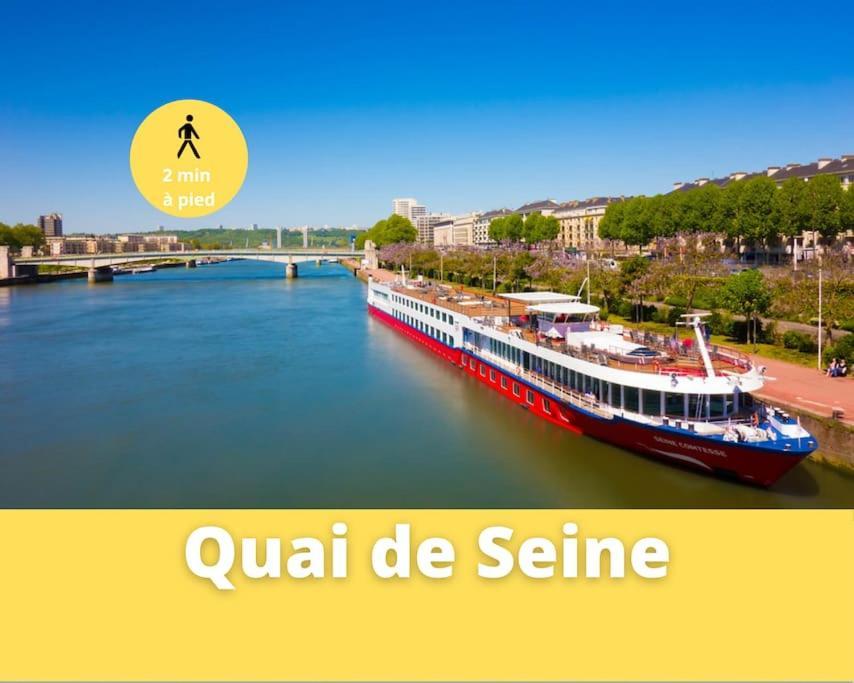Amboise//Cosy-Centreville Rouen//Netfilx-Wifi//6Pers Kültér fotó